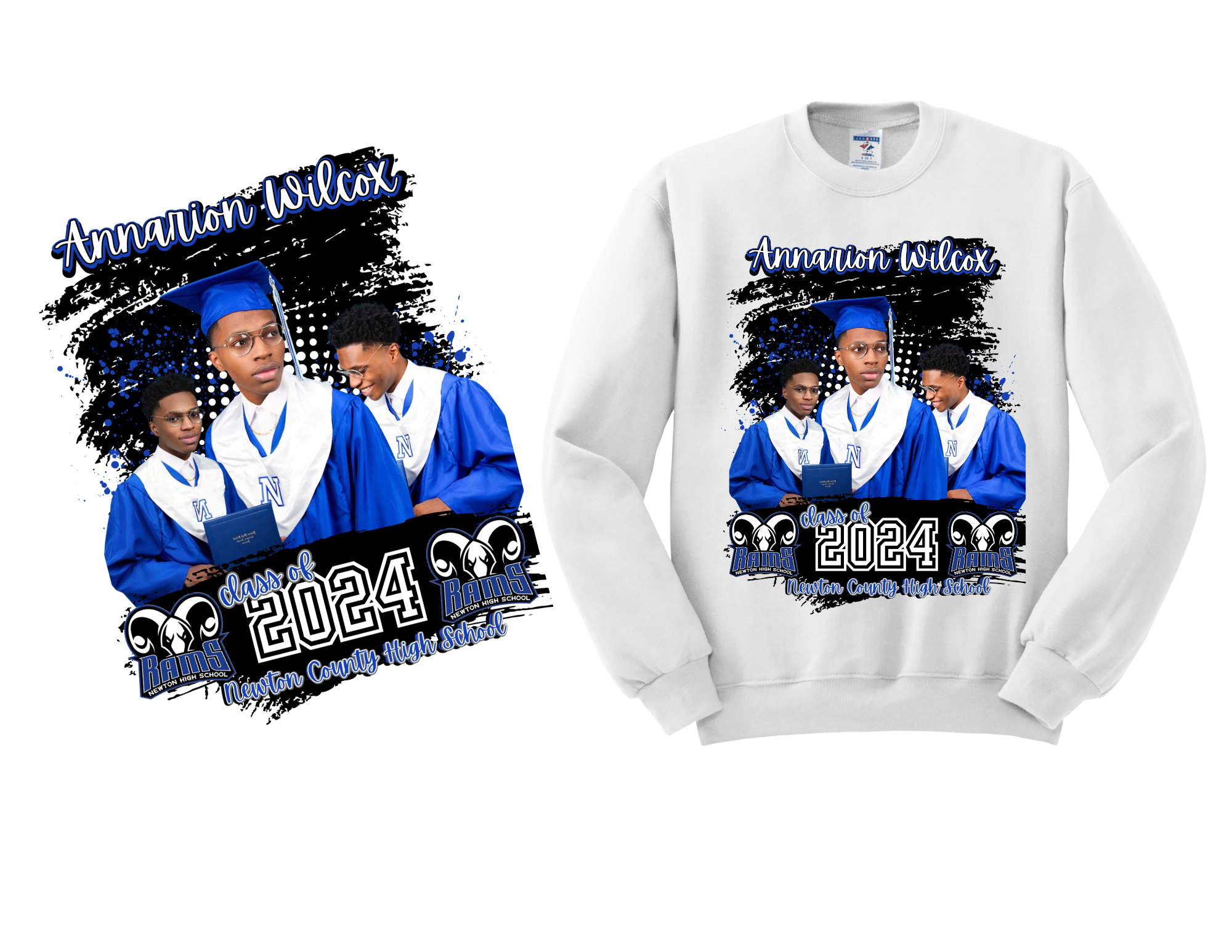 Custom Grad Shirt Design 1