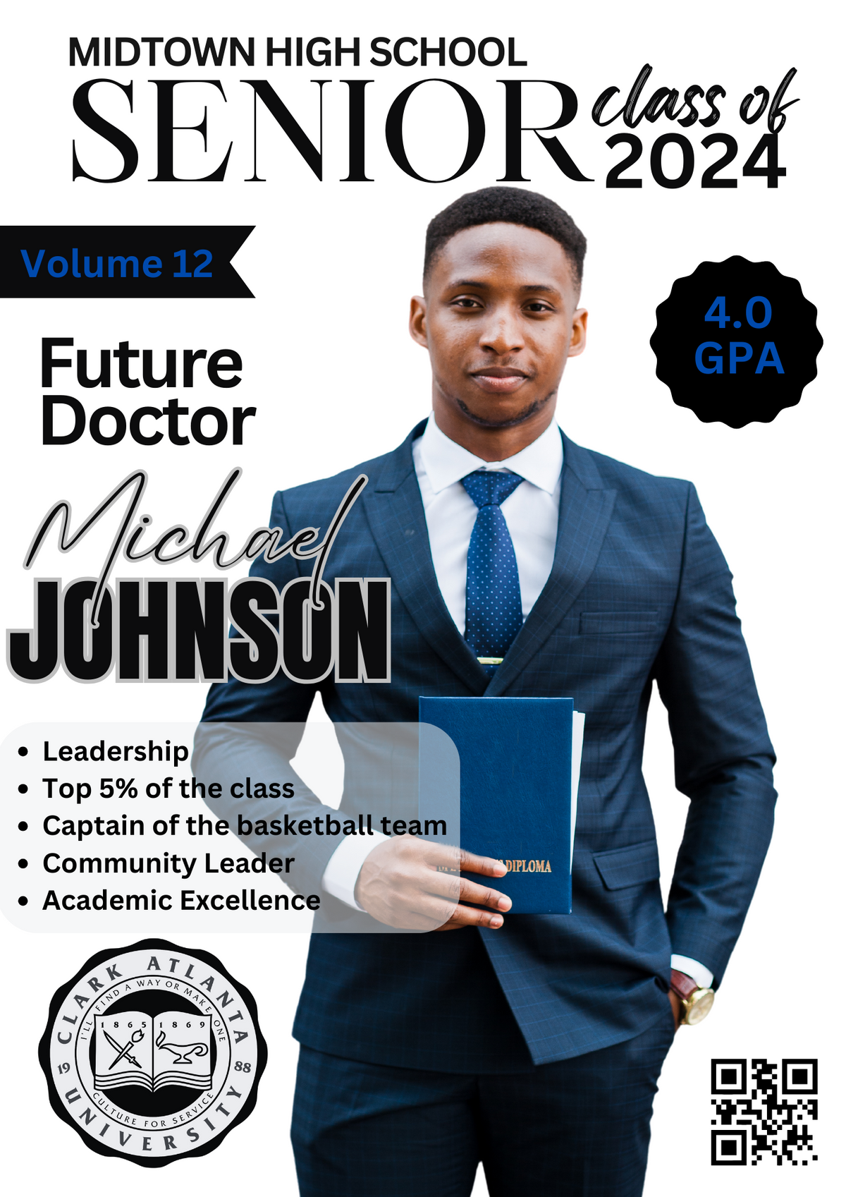 Grad Magazine Cover (Digital Download)