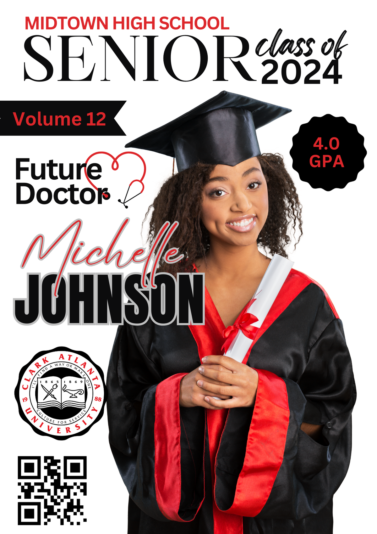 Grad Magazine Cover (Digital Download)