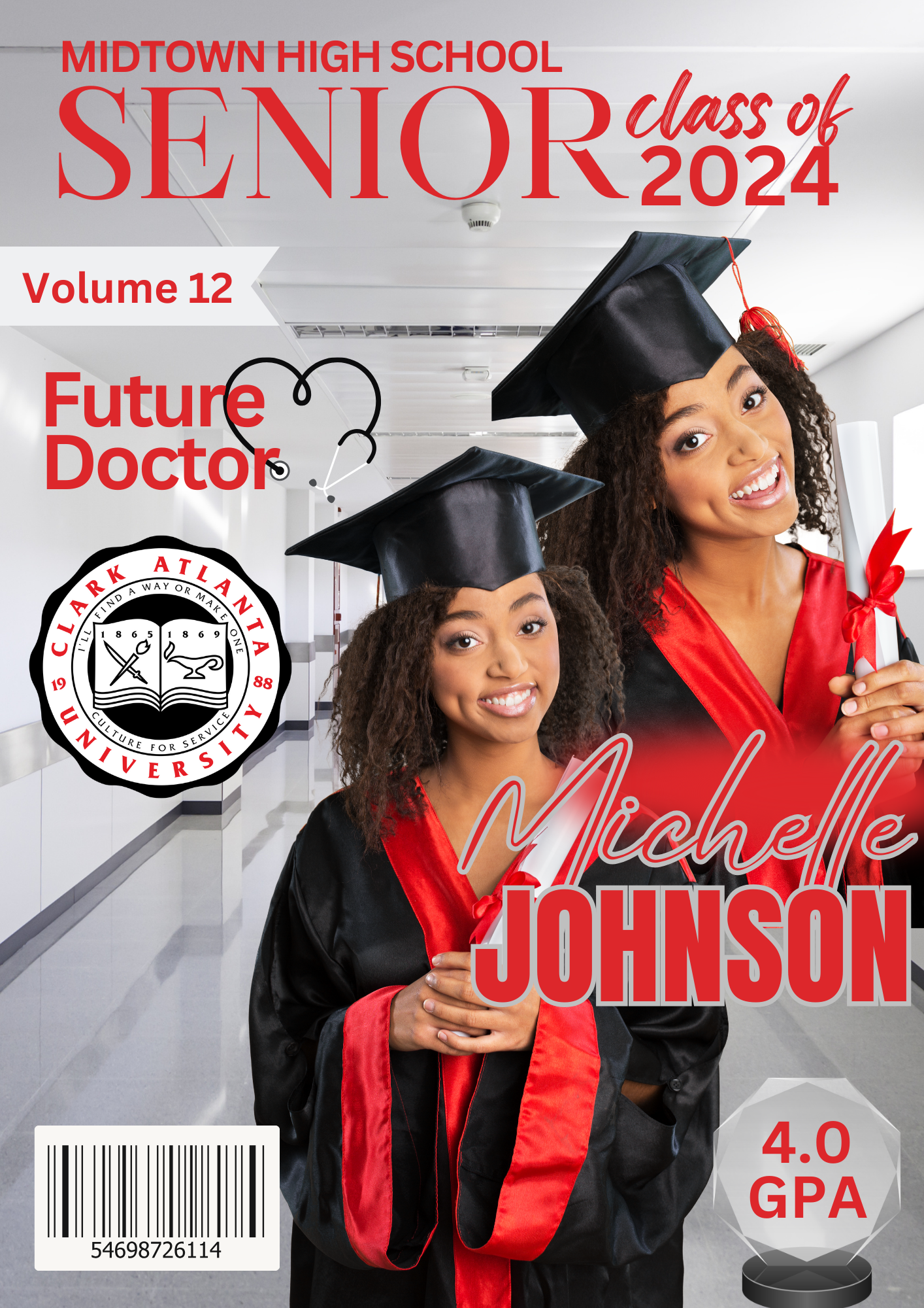 Grad Magazine Cover (Digital Download)
